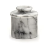 RSVP White Marble Butter Bell