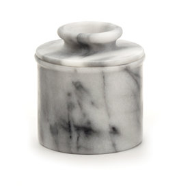 RSVP White Marble Butter Bell RSVP White Marble Butter Bell