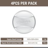 Masontops Masontops, Regular Mouth Pickle Pebbles, Fermentation Weights, 4 pack