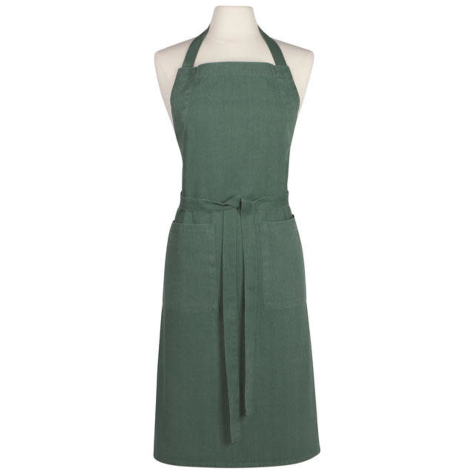 Now Designs Heirloom Stonewash Apron, Jade