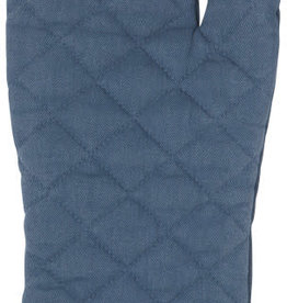 Now Designs Heirloom Stonewash Oven Mitt, Midnight