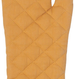 Now Designs Heirloom Stonewash Oven Mitt, Ochre