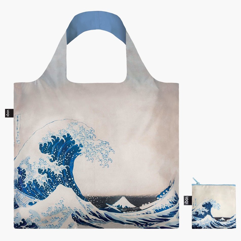 LOQI LOQI Totebag, Hokusai, The Great Wave