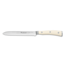 Wusthof Wusthof Classic IKON Creme Serrated Utility Knife, 5"