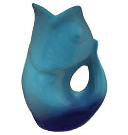 Gurglepot, Large, Ombre Cobalt