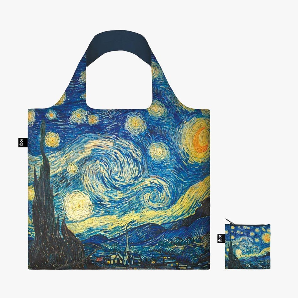 LOQI LOQI Totebag, Vincent Van Gogh - The Starry Night