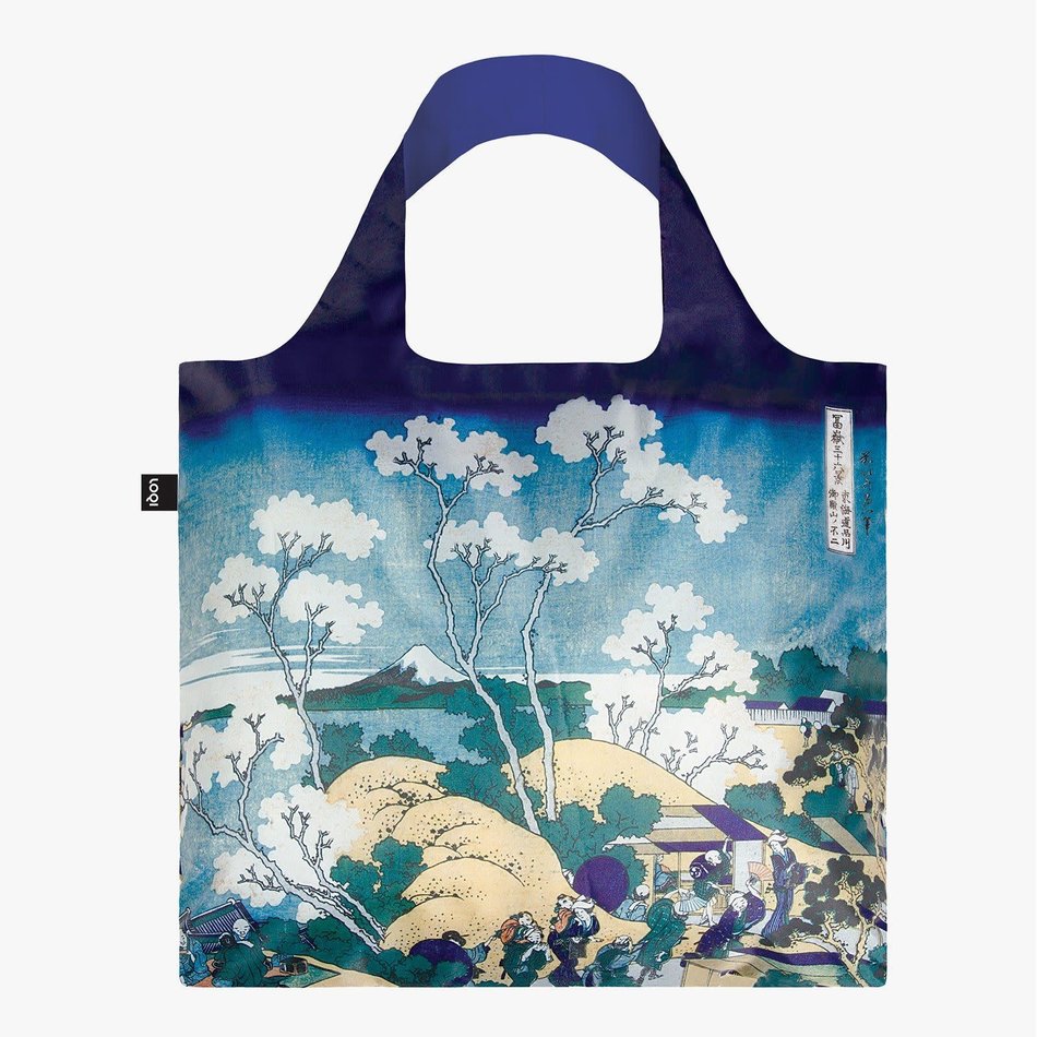 LOQI LOQI Totebag, Hokusai Fuji from Gotenyama