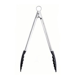 Norpro 9 In. Stainless Steel Locking Serving Tongs - Dazey's Supply