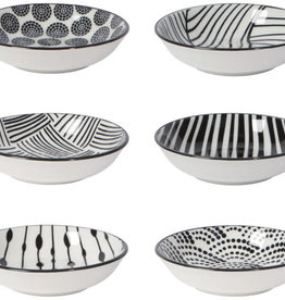 Now Designs Bits and Dots Stamped Pinch Bowls Set of 6