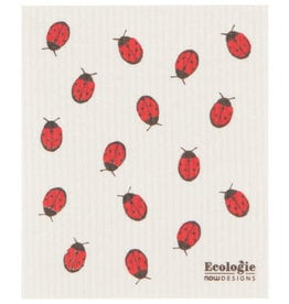 Fly Away Ladybug Swedish Dishcloth