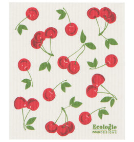 Now Designs Cherries Swedish Sponge Cloth