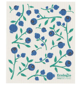 Now Designs Blueberries Swedish Dishcloth