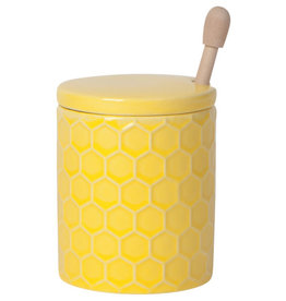 Now Designs Honeycomb Honey Pot