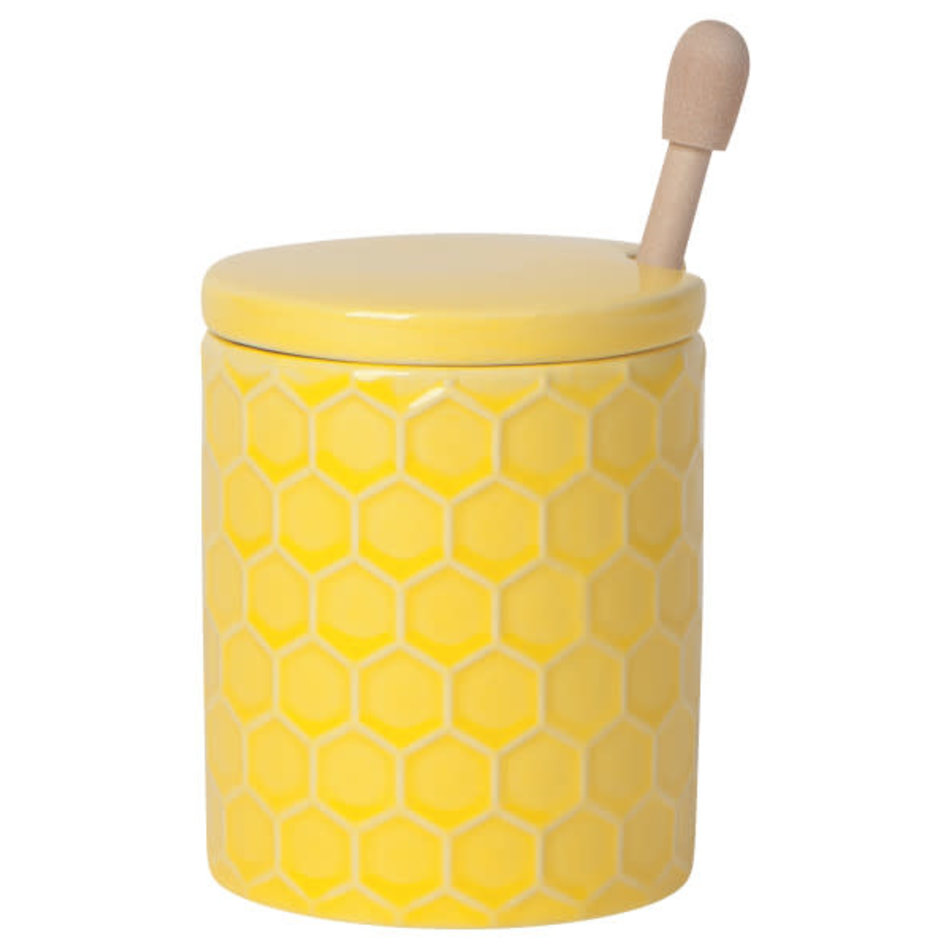Now Designs Honeycomb Honey Pot