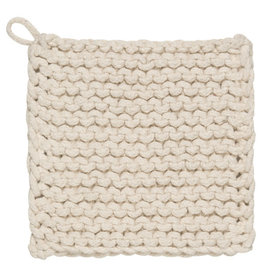 Now Designs Heirloom Knit Potholder Natural