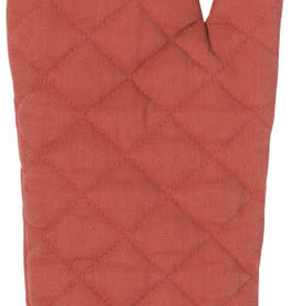Now Designs Heirloom Stonewash Oven Mitt, Clay