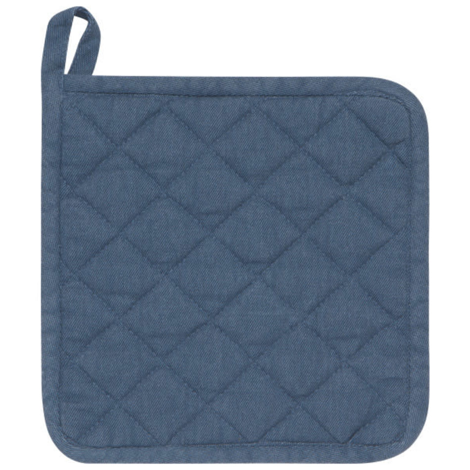 Now Designs Heirloom Stonewash Potholder, Midnight