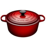 Le Creuset Le Creuset 6.7L Round French Oven Cherry
