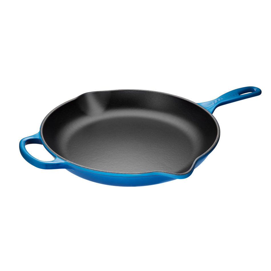 Le Creuset Le Creuset Iron Handle Skillet 30 cm, Blueberry