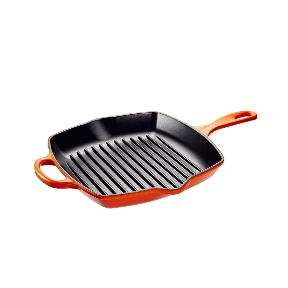 Le Creuset Le Creuset Square Skillet Grill Flame