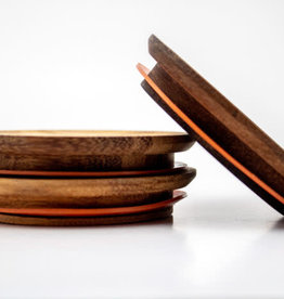 WECK WECK Acacia Wood Storage Lid, Large