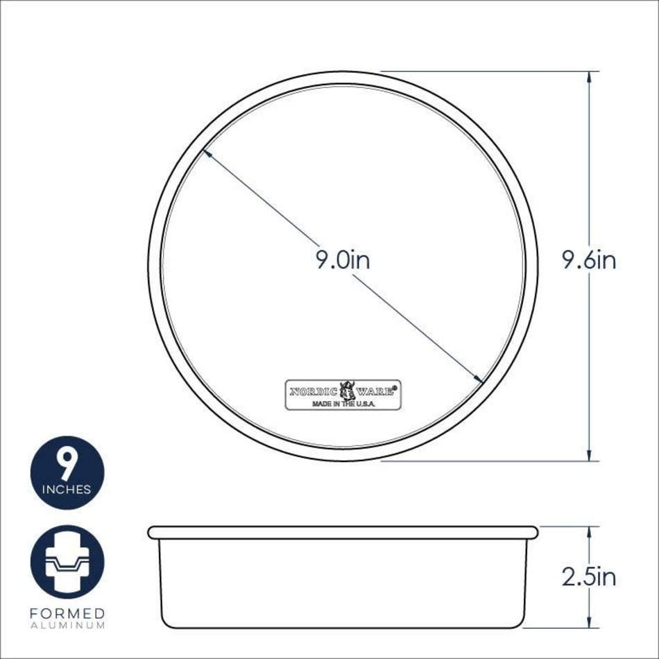 Nordicware Nordicware 9" Round Cake Pan