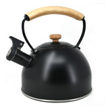 Cafe Culture Whistling Kettle, Black