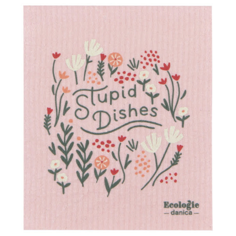 Now Designs Stupid Dishes Swedish Sponge Cloth