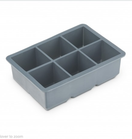 Final Touch Final Touch Extra Large 2” Ice Cube Tray, Silicone