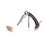 Vacu Vin Vacu Vin Waiter’s Double Hinged Corkscrew, Black