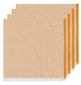 Now Designs Ochre Chambray Napkins Set of 4