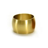 Brushed Napkin Ring Gold