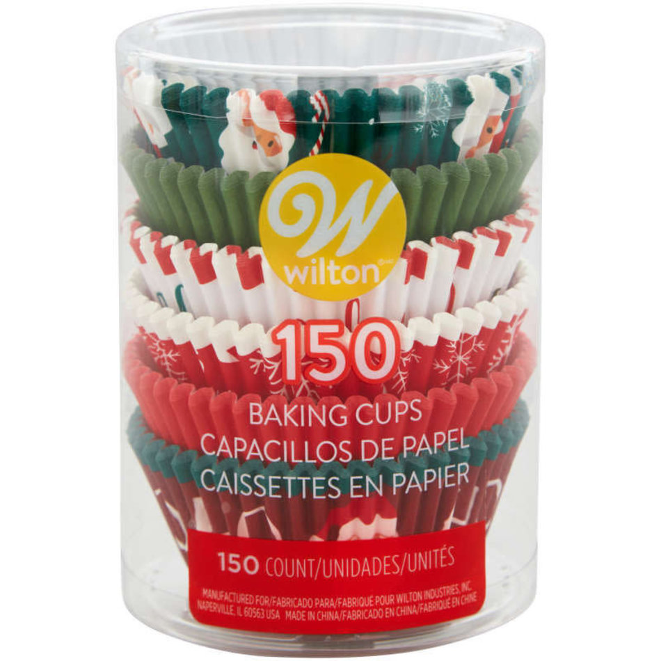 Wilton Wilton Holiday Traditional  Baking Cups, 150 count