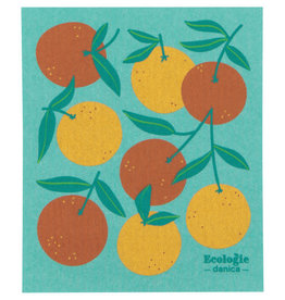 Now Designs Oranges Swedish Sponge Cloth