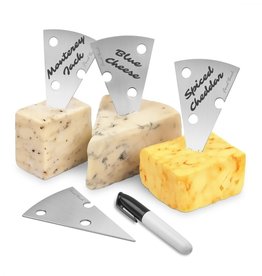 Final Touch Final Touch Stainless Steel Cheese Marker Set
