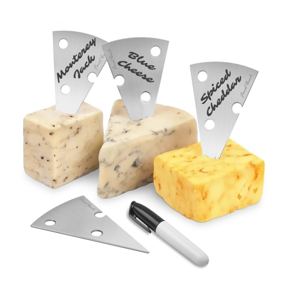 Final Touch Final Touch Stainless Steel Cheese Marker Set