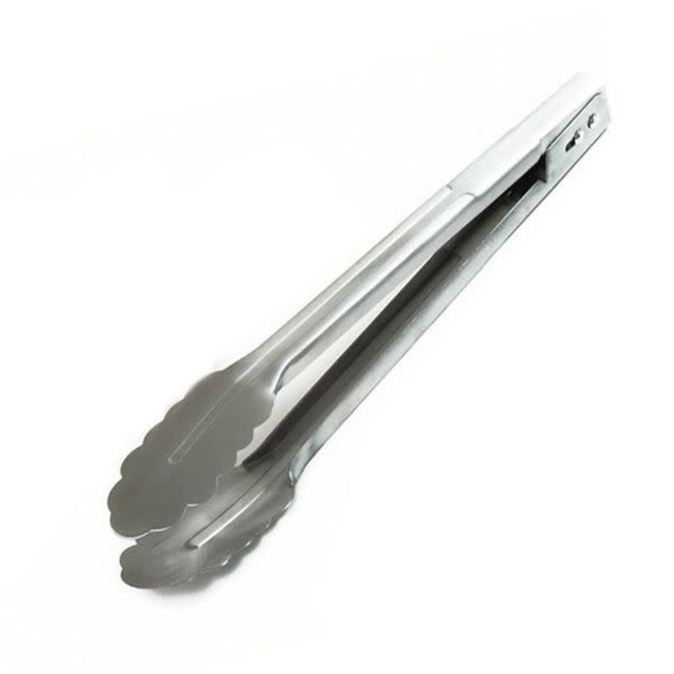 Norpro 9 In. Stainless Steel Locking Serving Tongs - Dazey's Supply