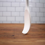 RSVP Ela’s Silicone Spoon, White