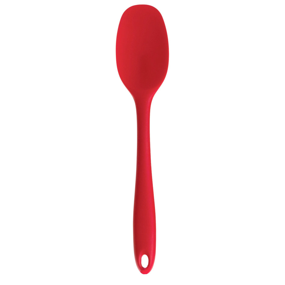 RSVP Ela’s Silicone Spoon, Red