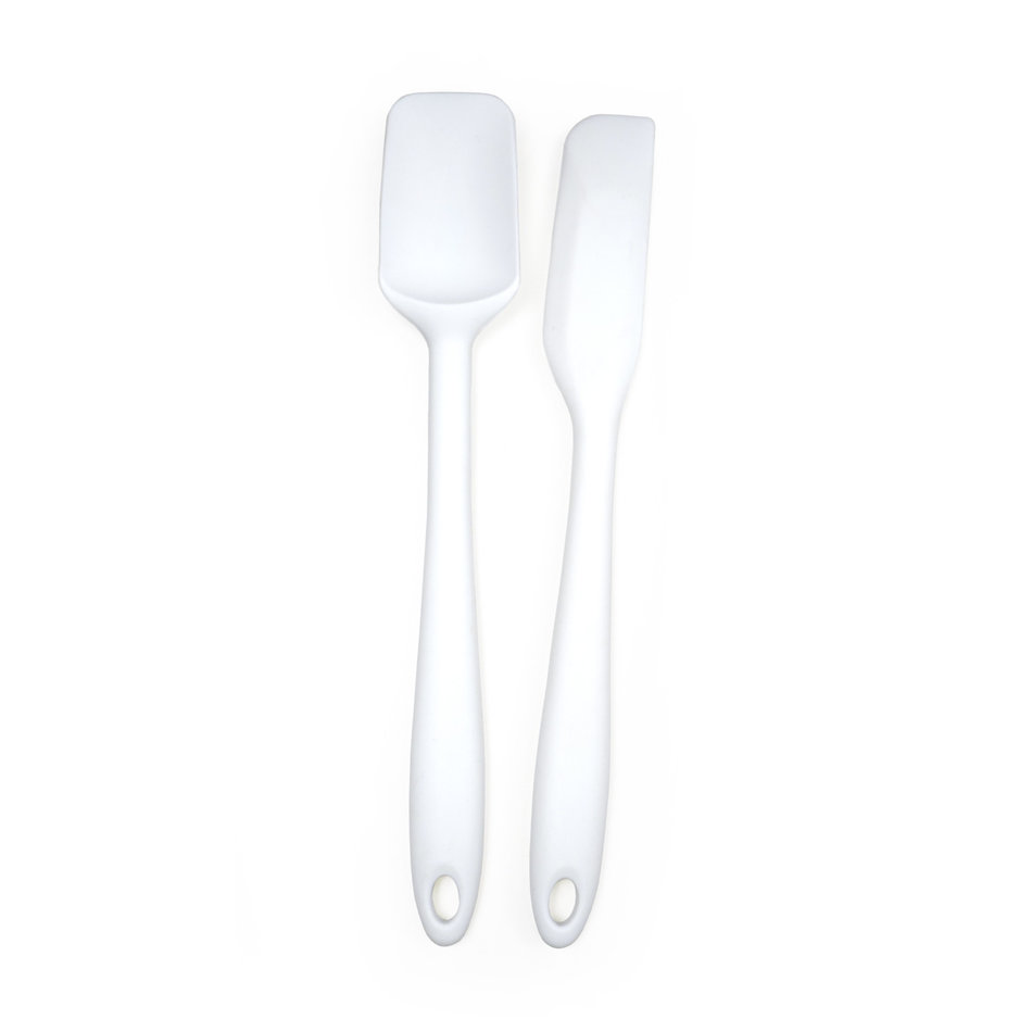 RSVP Ela’s Mini Spatulas, set of 2, White