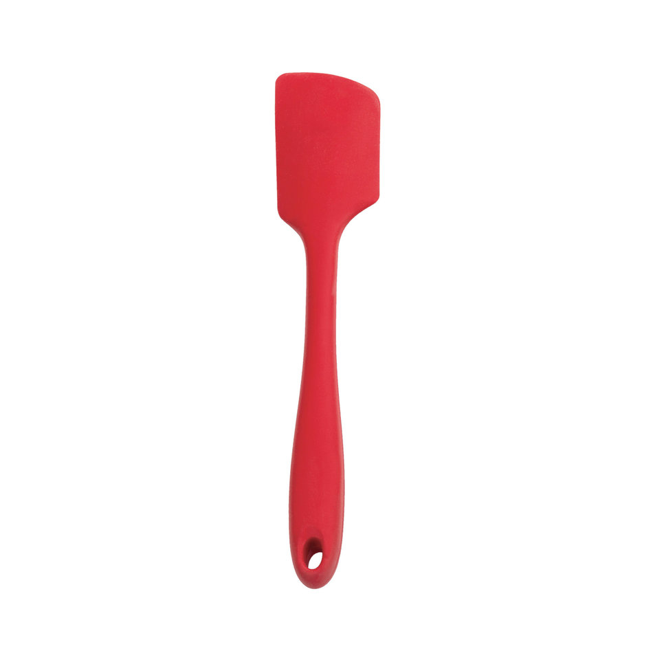 RSVP Ela's Silicone Spatula, Red