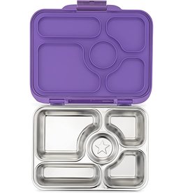 YumBox Tapas 4-Compartment Tray: Seville Purple (Rainbow Tray