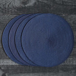 Danica Disko Indigo Round Placemat