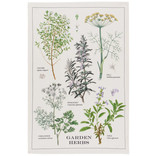 Danica Garden Herbs Cotton Dishtowel