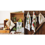 Danica Garden Herbs Cotton Dishtowel