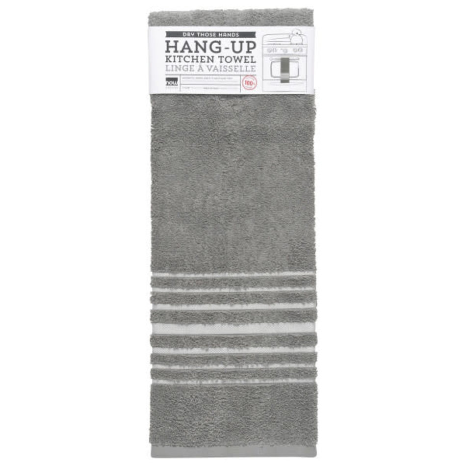 Danica Hang-Up London Gray Dishtowel
