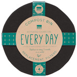 Danica Compost Bin Activated Charcoal Filters Set of 4