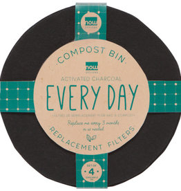 Danica Compost Bin Activated Charcoal Filters Set of 4