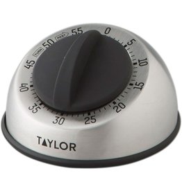 Taylor Taylor Mechanical 60min Timer Stainless Steel