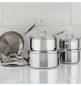 Meyer Meyer Supersteel Stainless Steel Clad Cookware, 10 pc. Set